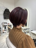 フーバイルピナス(Fuu. by Lupine) 【ayumi】ブリーチなしガーネットレッド