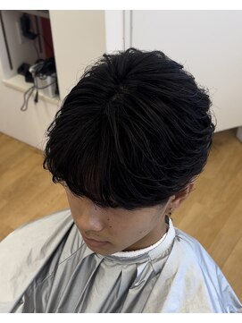 ビカムメンズヘアー 栄店(become men's hair) シースルーフェザー/フェザーパーマ/韓国ヘア