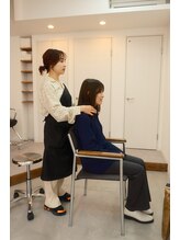 最初から最後まで、一人のスタイリストが担当