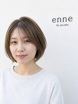 エンネ バイ アン ラタ JR和歌山駅店(enne by an rata)&nbsp;垢抜けミルクティーベージュ