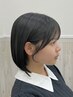 【前髪顔周りカット＋トリートメント】￥5,000 ──顔周りのメンテナンスに