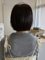 ログ(log)&nbsp;ニュアンスパーマ　髪質改善カラー　顔まわり　レイヤー　艶髪