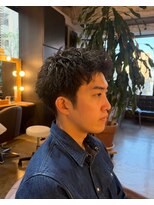 ビハインドザカーテン(BEHIND THE CURTAIN)&nbsp;【癖毛を活かす】メンズスパイキースタイル