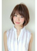 小顔美シルエットボブ