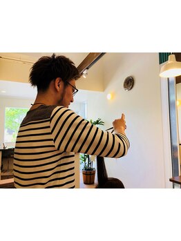 お客様一人ひとりの個性や"なりたい"をくみ取り、オーナースタイリストがあなたの理想を見つけてくれる♪