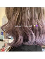 レガシーヘアーデザイン(Legacy hair design)&nbsp;「パープル裾カラー」