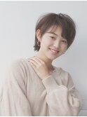 骨格診断ウェーブ/大人可愛い小顔ひし形ボブ/20代30代40代50代