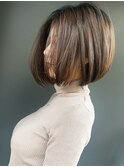 【morio池袋】大人の色気レイヤーボブ♪