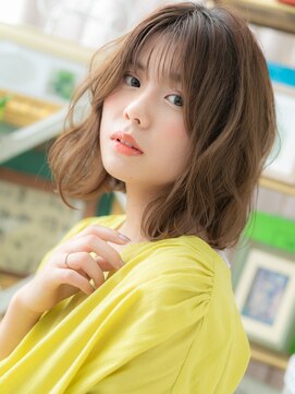 カバーヘア ブリス 大宮西口(COVER HAIR bliss) センターパート流れるレイヤーアンニュイヘアc5大宮