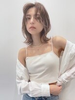 トルネード(TORNADO) 韓国風くびれヘア 透明感カラー ベージュ t829