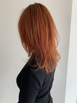 ナーナーナー モエ(Nana no moe) バレンシアオレンジカラー