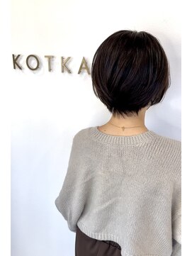 コトカ 千葉(KOTKA) イメチェン/ピンクベージュ/クールショート/髪質改善/オージュア