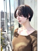 30代40代50代前下がりマッシュショート福岡博多