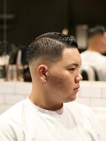 キングスマントーキョー 府中店(KINGSMAN TOKYO)&nbsp;ツーブロックマッシュ/波巻き/ハイライト/束感<理容室><府中駅>