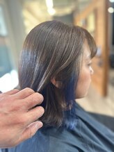 ボブ、外ハネ、レイヤーカット、イヤリングカラー、インナーカラー、フェイスフレーミングはお任せください