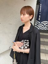 タロ(TALO)&nbsp;【TALO】brown beige × short hair