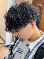 ウェイビーエフティフィフス 横浜西口(WAVEY ft.fifth) 波巻きスパイラルパーマメンズマッシュツイストスパイラルパーマ