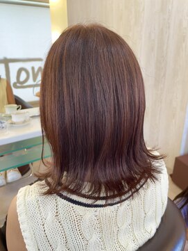 トモズヘアデザイン(Tomo's Hair Design) オレンジブラウン