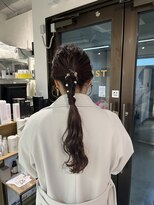 コワファーストナガサキシャンプーボーイ(COIFF1RST NAGASAKI SHAMPOO BOY)&nbsp;ヘアセット