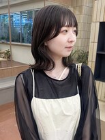 パークレーン アイス イヴェン(park lane ICI yeven)&nbsp;グレージュカラー　ミディアム　顔まわりカット/rena