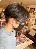 フロント長めのグラデーション