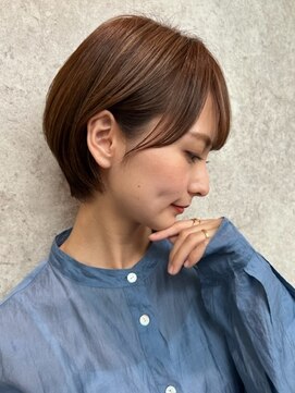 アンバー 池袋(amber) 切りっぱなしボブ/ハンサムショート/レイヤー/髪質改善[池袋駅]