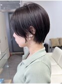 大人かわいいショートヘア☆ラベンダーカラー【村山武史】