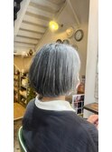 マダムグレイカラー　ボブ　50代60代70代80代