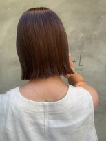 シェル(SHEL+L)&nbsp;ぷつっと。栗色BobStyle【滝野】