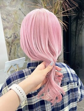 ソル ジングウマエ(SOL JINGUMAE) ミルクティーベージュダブルカラーインナーカラーケアブリーチ