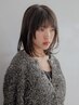 カット+根本白髪染め+全体イルミナカラー+超音波Tr￥11000 (税込)
