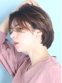 40代50代小顔前髪イメチェンアンブレラカラーショート