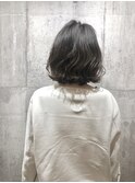 無造作ボブ