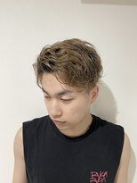 ヘアステーションフラット(HAIR STATION FLAT)&nbsp;ハイトーン×ニュアンスパーマ