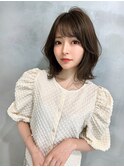 ショート ボブ インナーカラー 韓国風41106