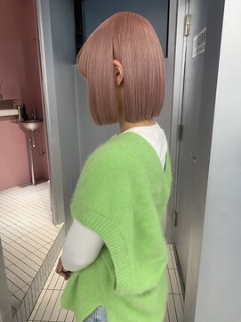 ペレ 梅田(PELE) 黒髪/ボブルフ/ネビージュ/小顔/ワンレン/梅田/髪質改善/前髪