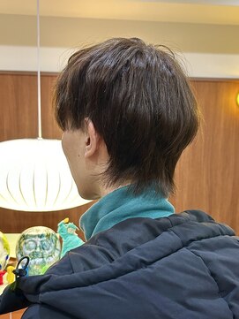 エトイ(etoi) wolf cut + greige