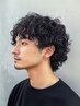 【人気NO３メニュー】メンズカット＋ナチュラルパーマ￥9900
