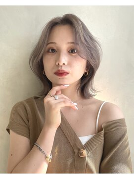 シュガー(Sugar) レイヤーボブ韓国風仕上げ/大阪梅田