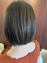 ヘアメイク ウエニ 上本町(HAIR MAKE UE2)&nbsp;ふんわりまとまるボブで扱いやすい♪