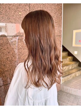 美容室ヒラトヤ 仙北店 20代30代40代◎大人可愛い小顔無造作カール テラコッタ