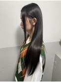 髪質改善ストレート