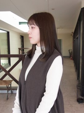 サムライ(SAMURAI) オリーブベージュ/ぷつっとレイヤーカット