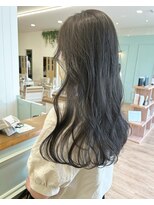 モリオフロムロンドン 大宮店(morio from London)&nbsp;【坪井】ブリーチ無し ×グレージュ