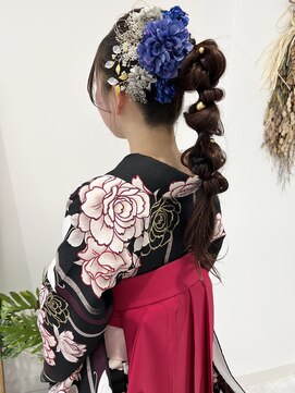 シェノン 小倉(CHAINON) 卒業式ヘアセット