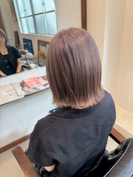 ルイ(ROUIS produced by LUCK 津田沼) ROUIS津田沼 透明感ブリーチカラー