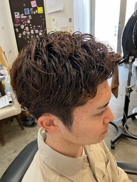 ダピエス(da pie'ce) メンズパーマ