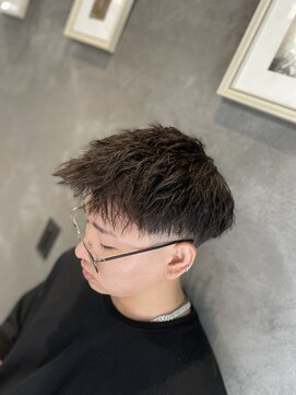 宮崎理容院 オークス店  【メンズ】ツイストパーマ