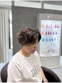 刈り上げショートスタイル