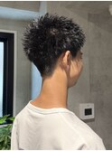 スパイキーショート/メンズパーマ/ピンパーマ/メンズカット